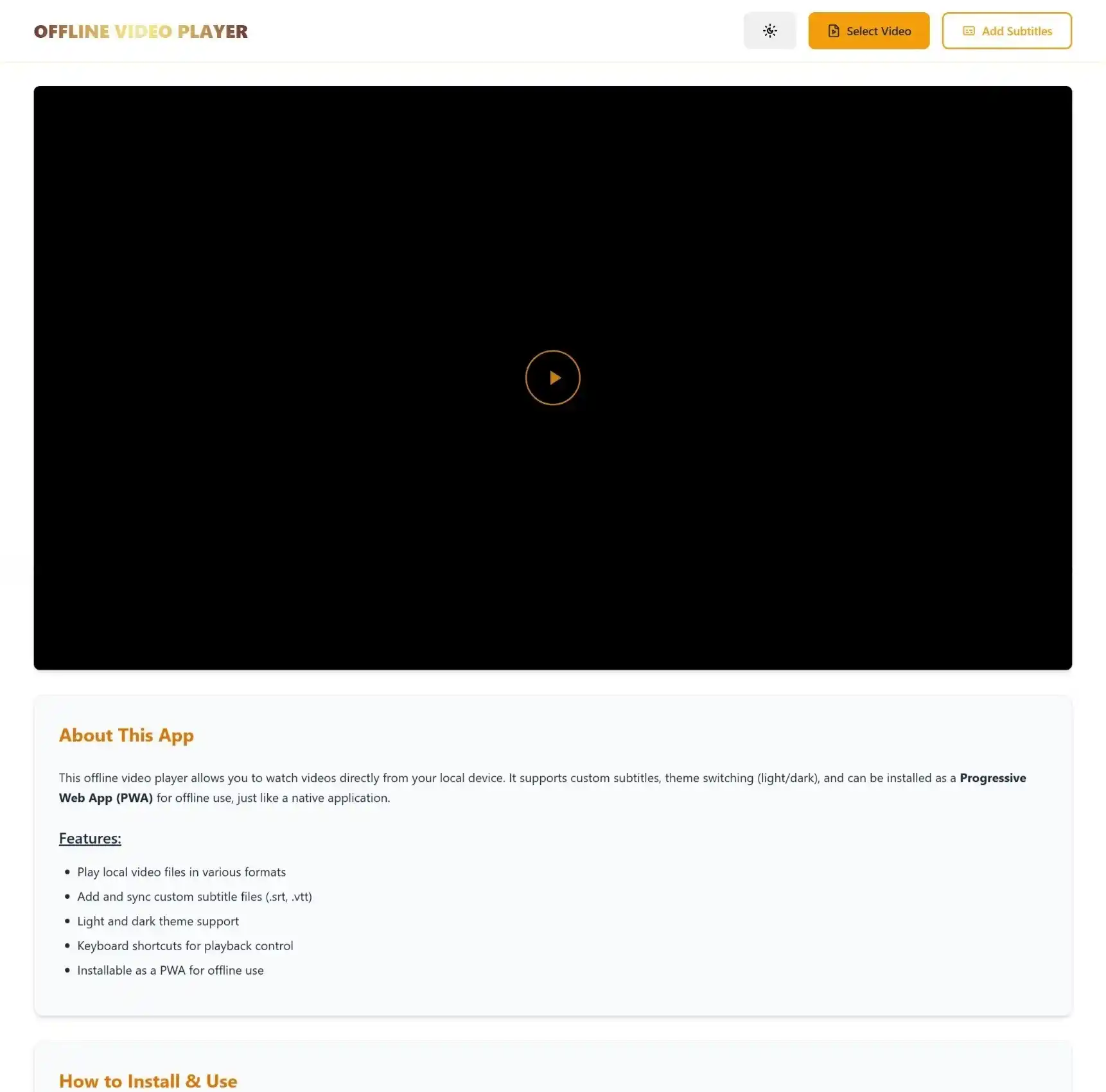 Frontend Showcase - Screenshot 2